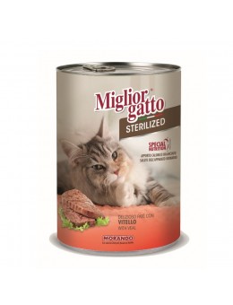 Miglior Gatto Sterilized πατέ Μοσχάρι 400g