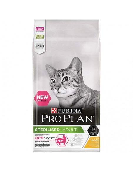 Pro Plan Cat Sterilised Optidigest Κοτόπουλο 10Kg