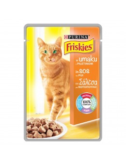 Friskies Adult Φακελάκι Κοτόπουλο σε σάλτσα 100g