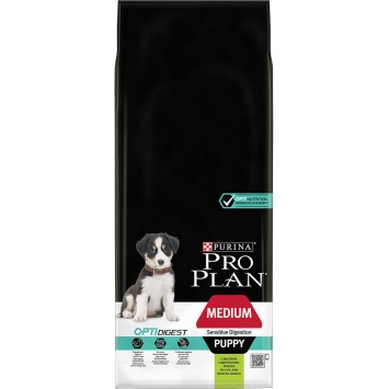 Pro Plan Medium Puppy Sensitive Digestion με Optidigest Αρνί