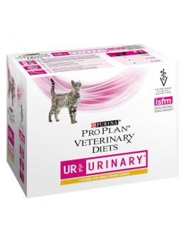 Pro Plan Veterinary Diets UR St/Ox Urinary Κοτόπουλο 10x85gr