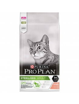 Pro Plan Cat Sterilised Optirenal Σολομός 3kg