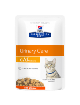 Hill's Prescription Diet Feline c/d Multicare Urinary Care Κοτόπουλο 85g