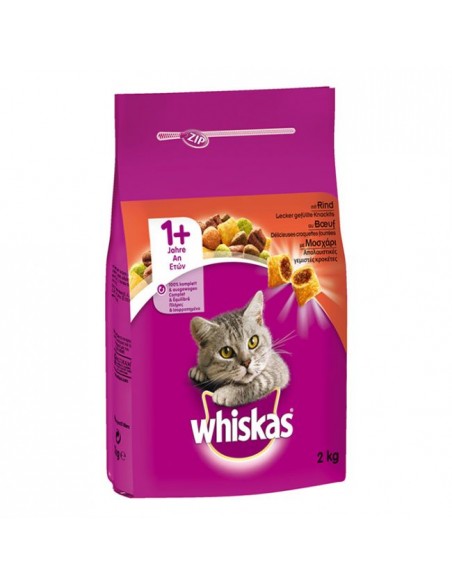 Whiskas Adult Μοσχάρι 1,9kg