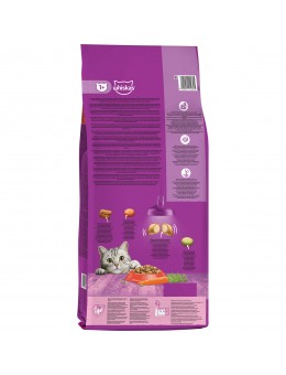 WHISKAS® Adult Πλήρης Ξηρή Τροφή Γάτας με Μοσχάρι 14kg