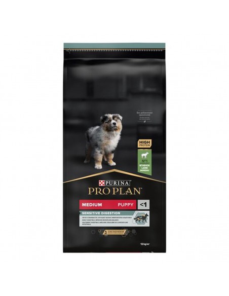 Pro Plan Dog Medium Puppy Sensitive Digestion με Optidigest Αρνί