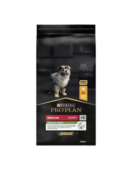 Pro Plan Dog Medium Puppy Optistart Κοτόπουλο 12kg