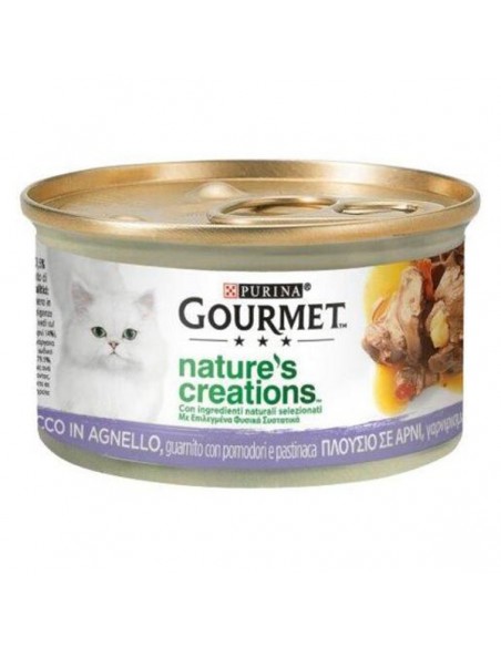 Purina Gourmet Nature's Creations Αρνί Γαρνιρισμένο με Ντομάτες & ΄Άγριο Καρότο 85gr