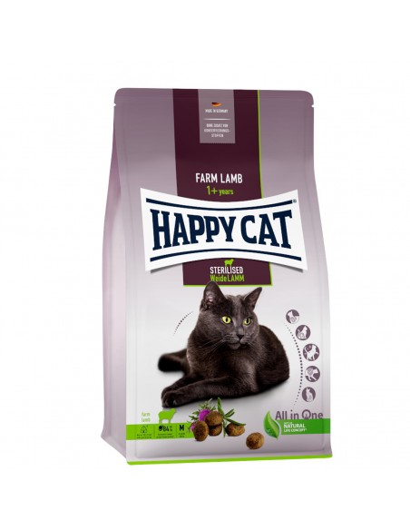 Happy Cat Supreme Sterilised Αρνί 1,3kg