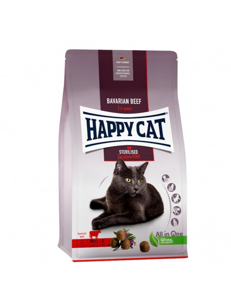 Happy Cat Supreme Sterilised Βοδινό 1,3kg