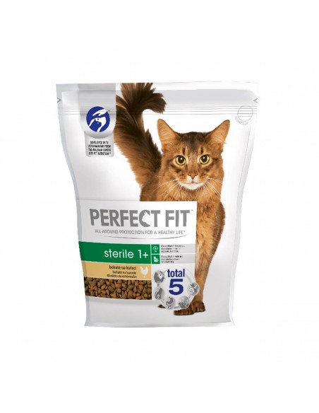 Perfect Fit Cat Sterile 1+ με Κοτόπουλο 750g