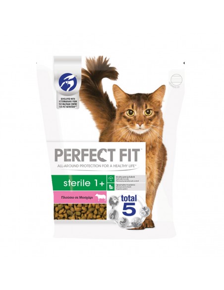 Perfect Fit Cat Sterile 1+ με Μοσχάρι 750g