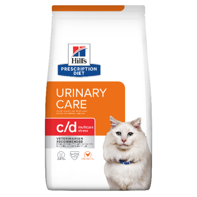 Hills Prescription Diet feline c/d Multicare Stress Τροφή για Γάτες 3kg