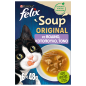 Felix Soups Πολυσυσκευασία με Βοδινό Κοτόπουλο και Τόνο 6x48g