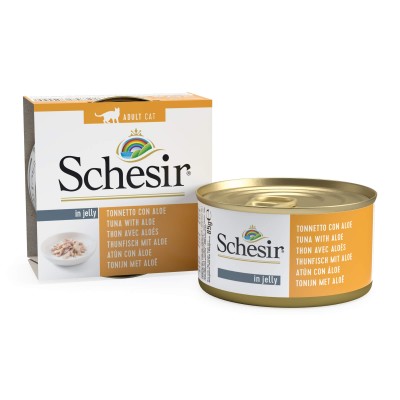 Schesir Cat Jelly με Τόνο και Αλόη σε Ζελέ 85g