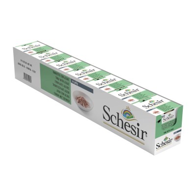 Schesir Cat Jelly με Τόνο και Άλγη σε Ζελέ 85g