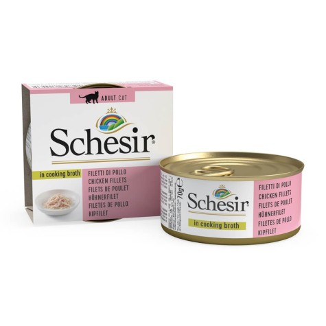 Schesir Cat Broth Κοτόπουλο 70g