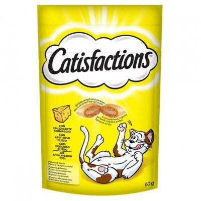 Catisfactions Snack Τυρί 60gr