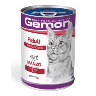 Gemon Cat Pate Adult Beef 400g