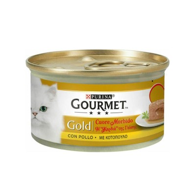 Gourmet Gold “Η Καρδιά της Γεύσης” με γεύση Κοτόπουλο 85g