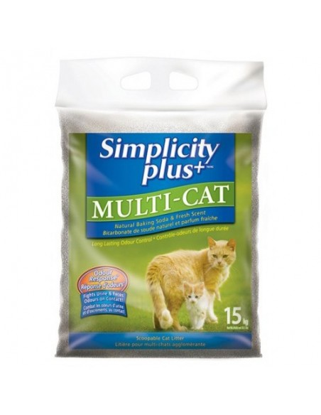 Simplicity Multi Cat Clumping 15kg